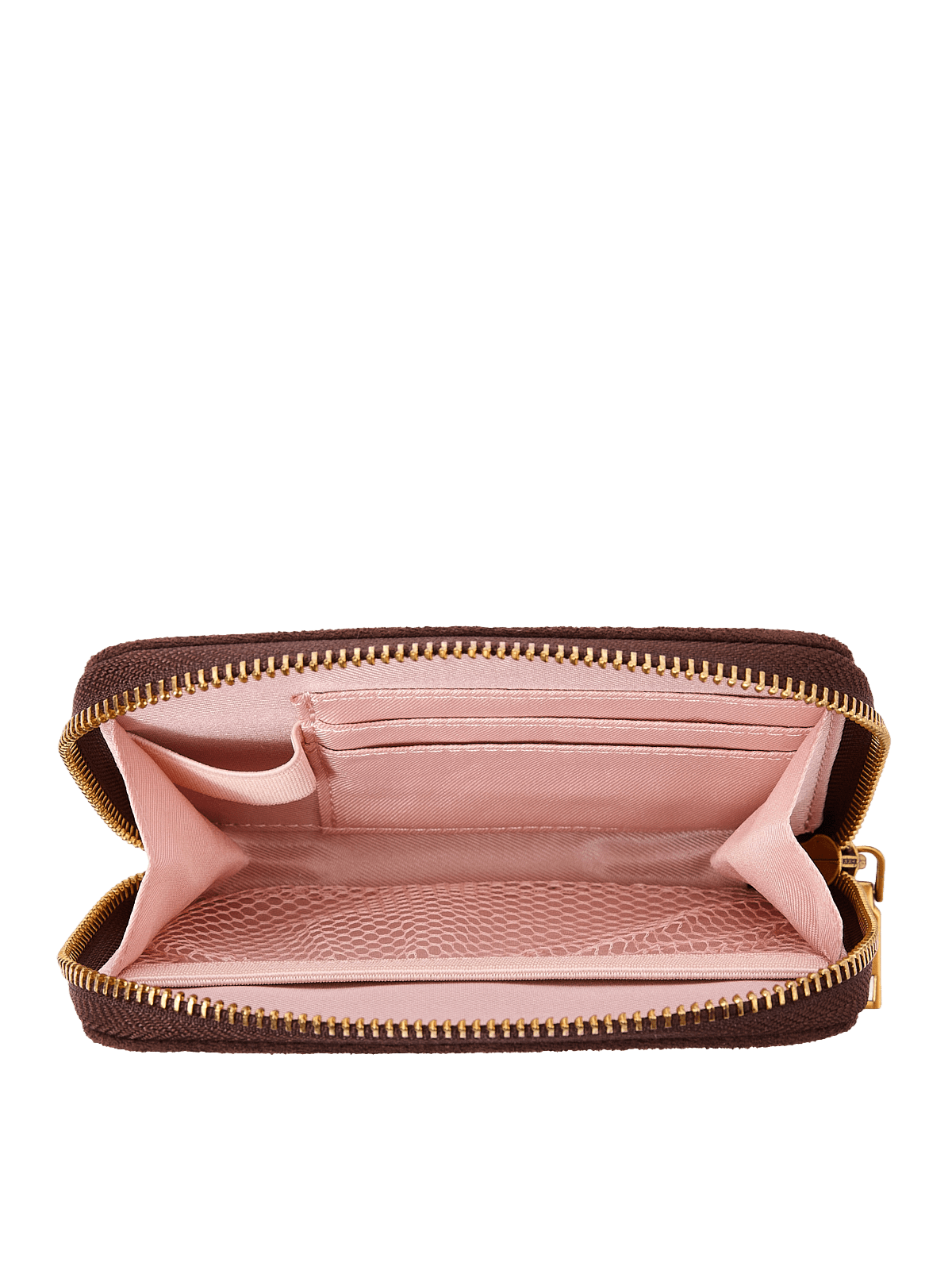 The Grab and Go Wallet Espresso Suede