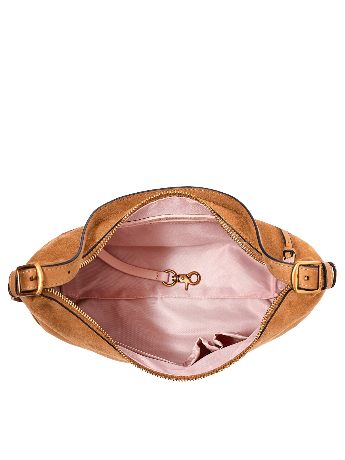 The Sunday Bag Cognac Suede