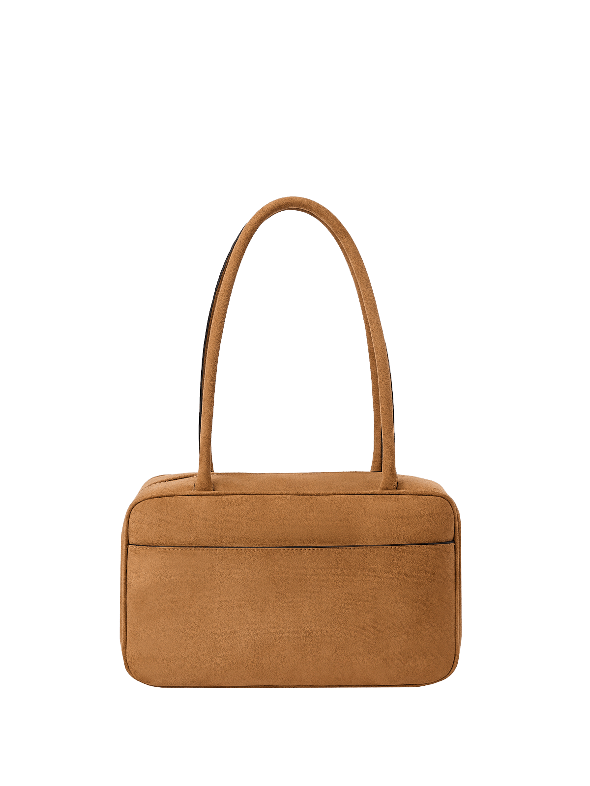 The Darling Satchel Cognac Suede