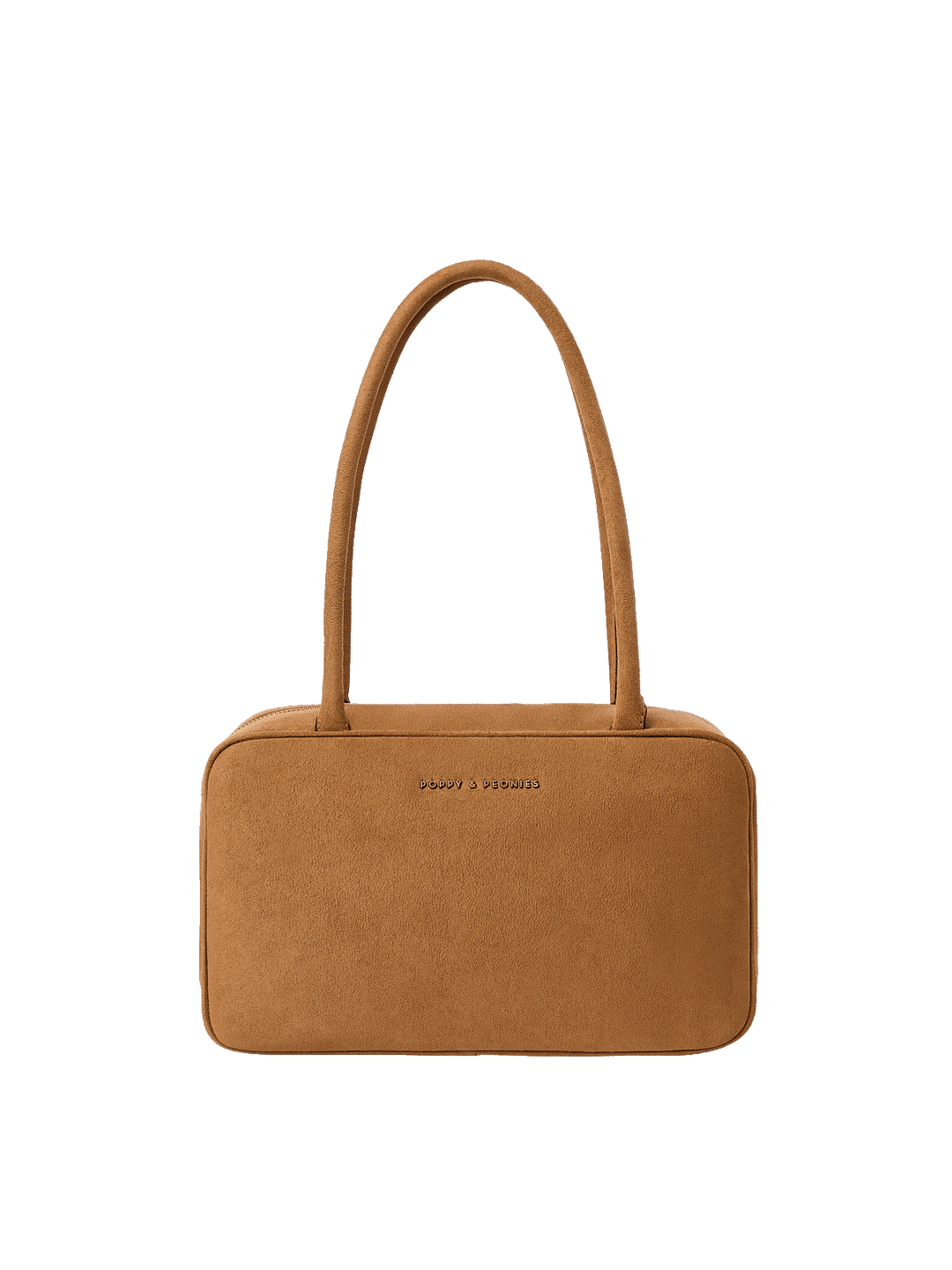 The Darling Satchel Cognac Suede