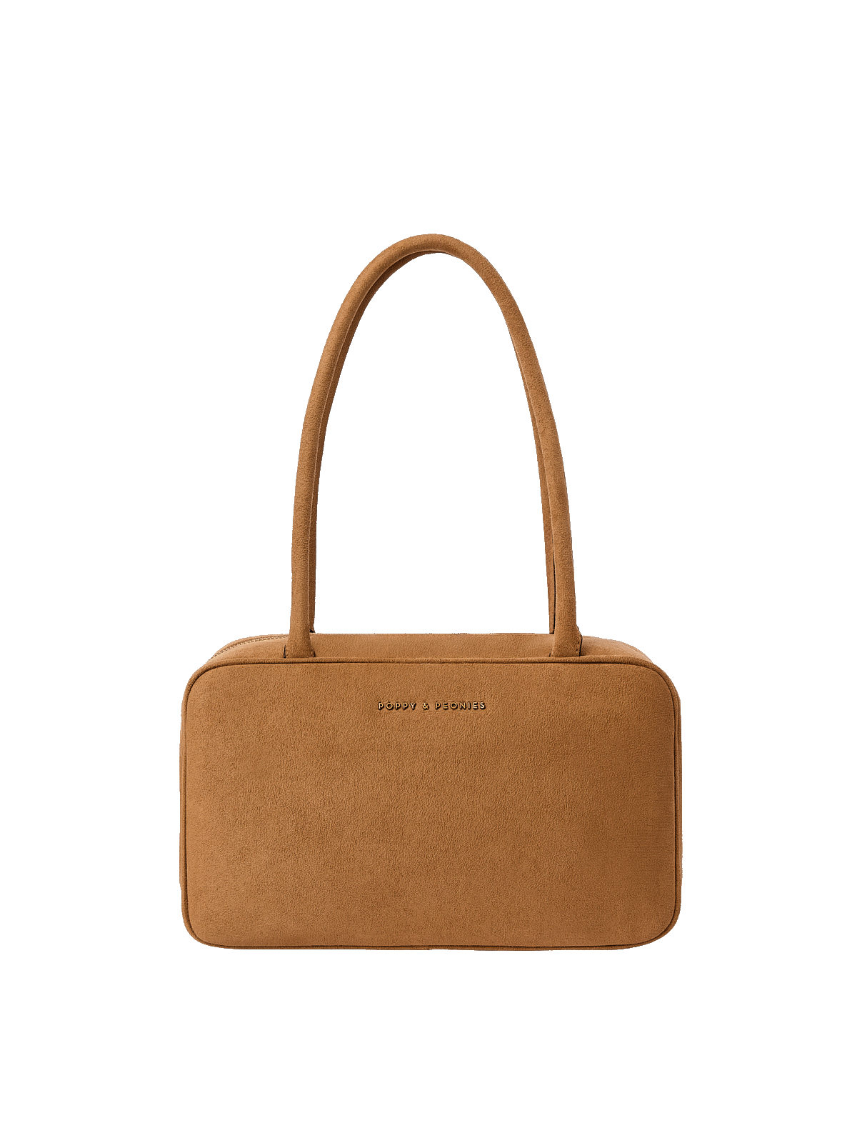 The Darling Satchel Cognac Suede