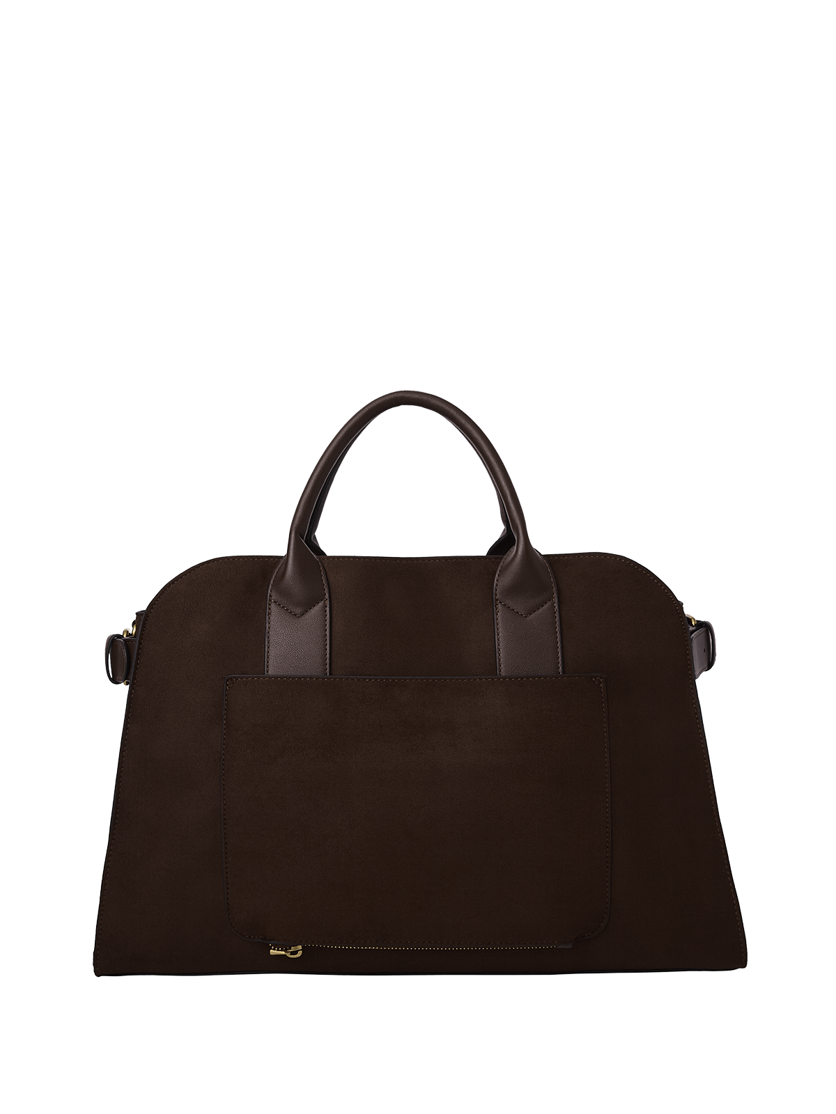 Uptown Tote Espresso Suede