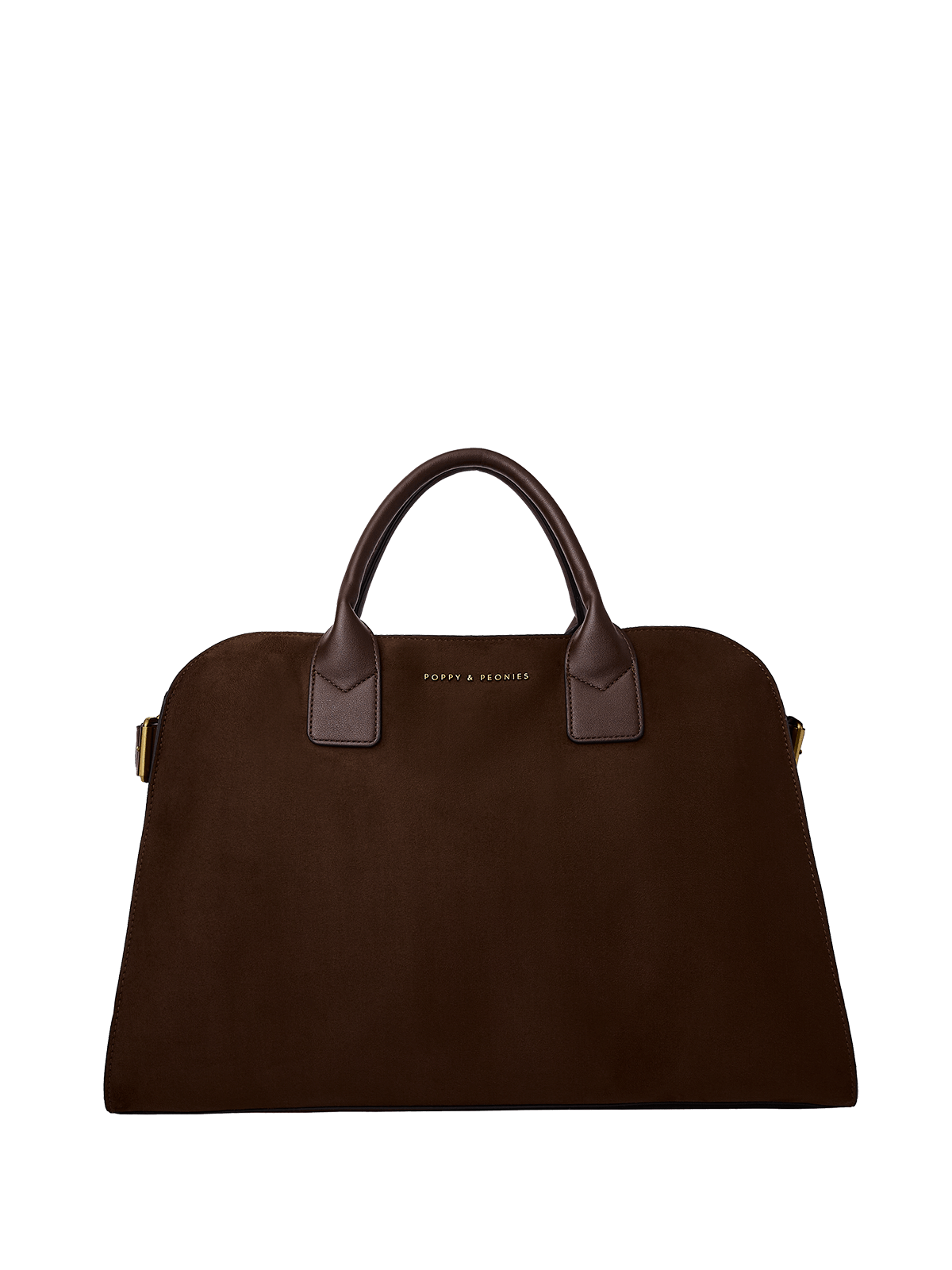 Uptown Tote Espresso Suede