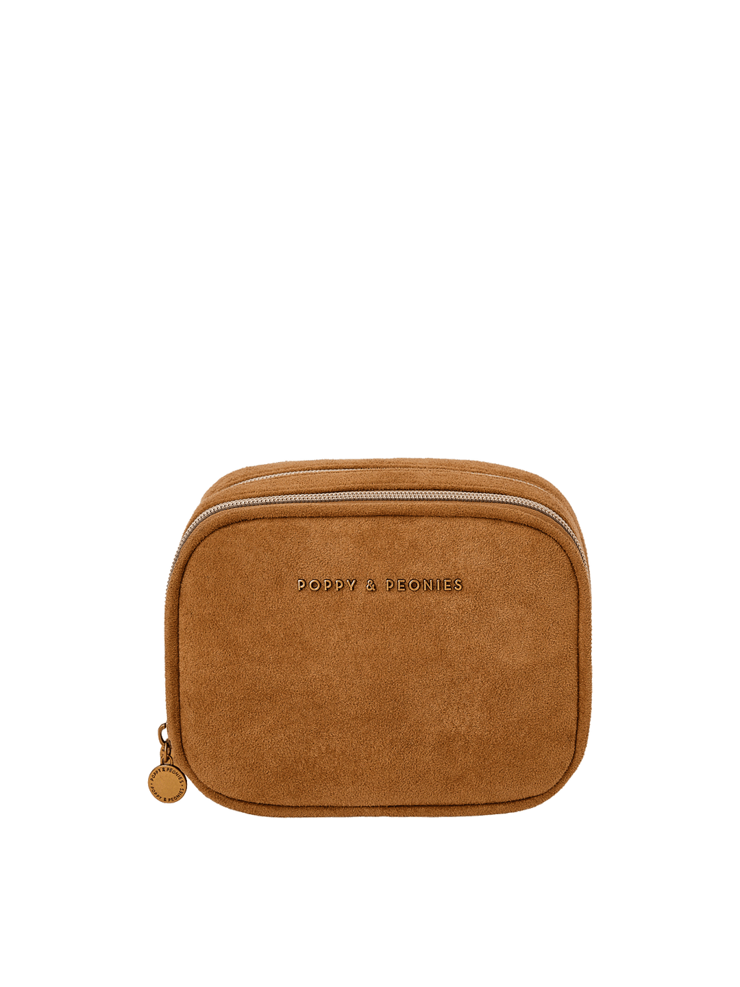 Pretty Connected Case Cognac Suede