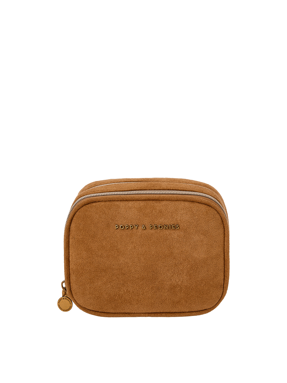 Pretty Connected Case Cognac Suede