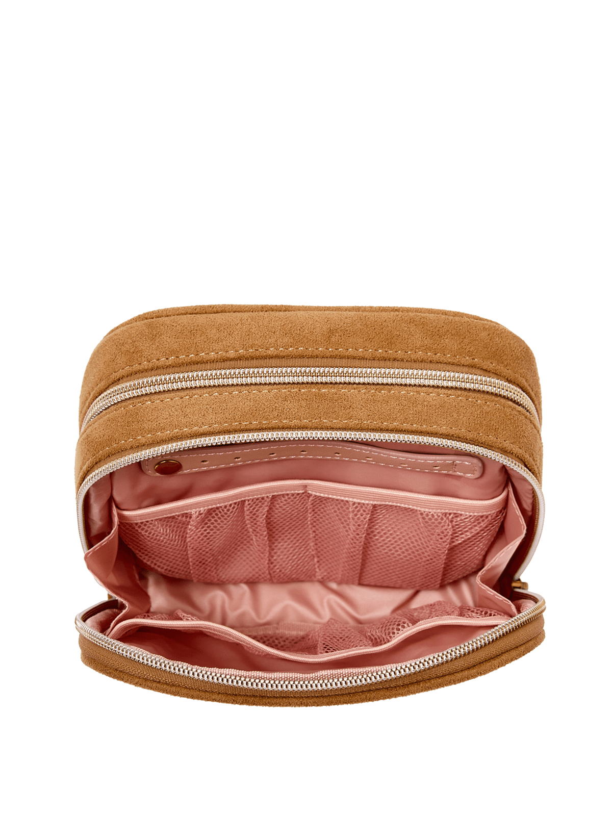 Pretty Connected Case Cognac Suede