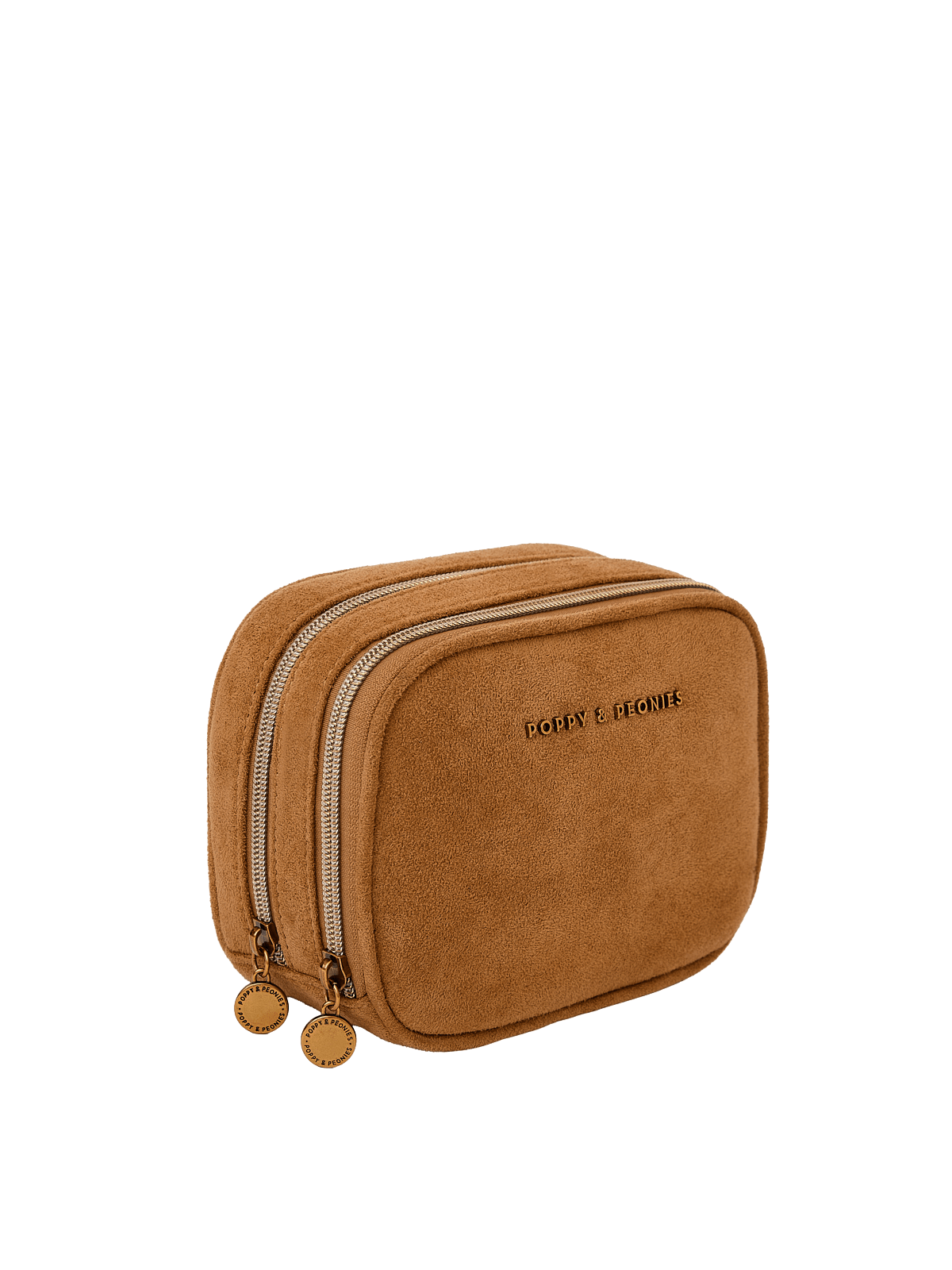 Pretty Connected Case Cognac Suede
