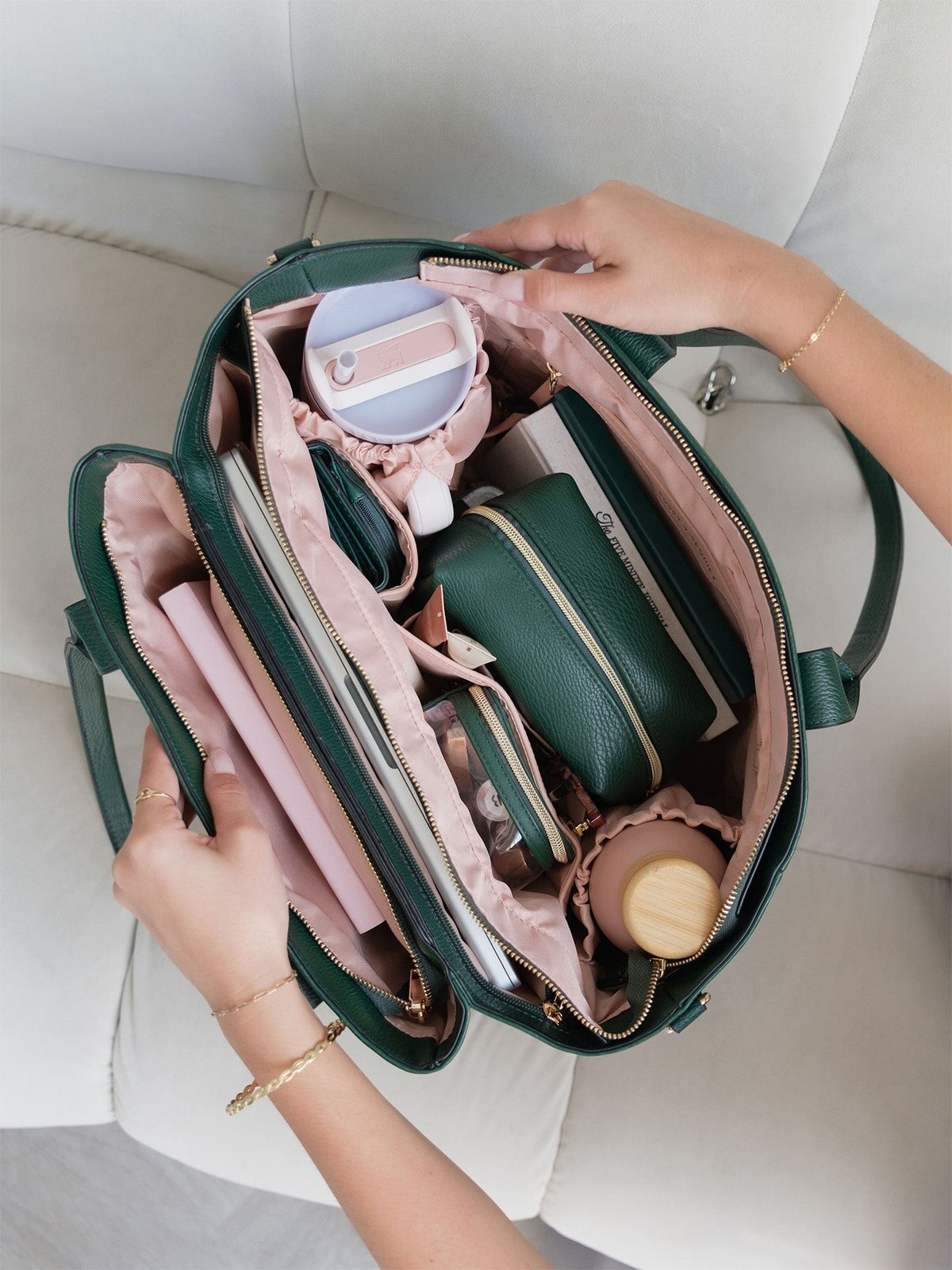 Double Duty Tote Heritage Green