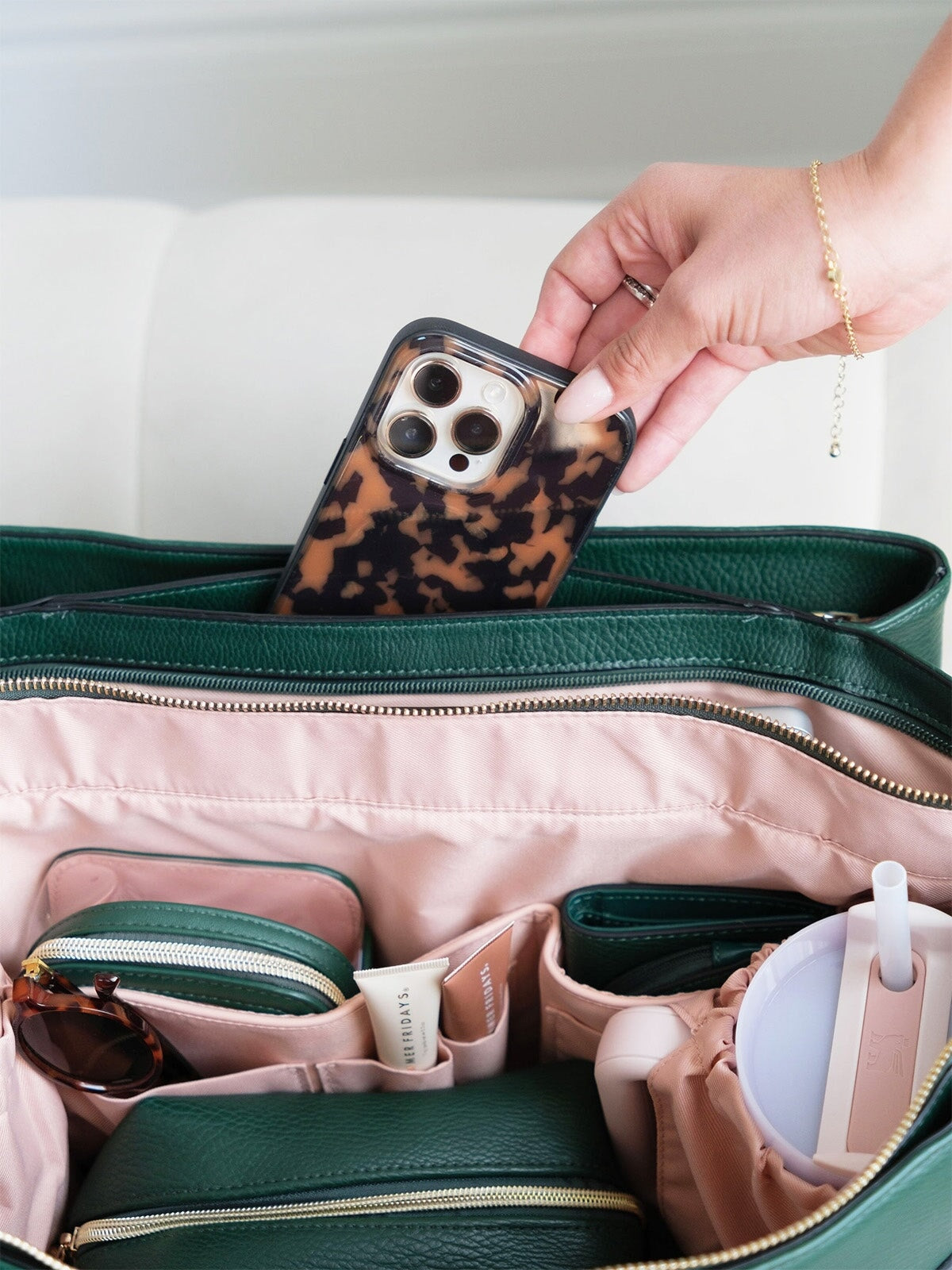 Double Duty Tote Heritage Green