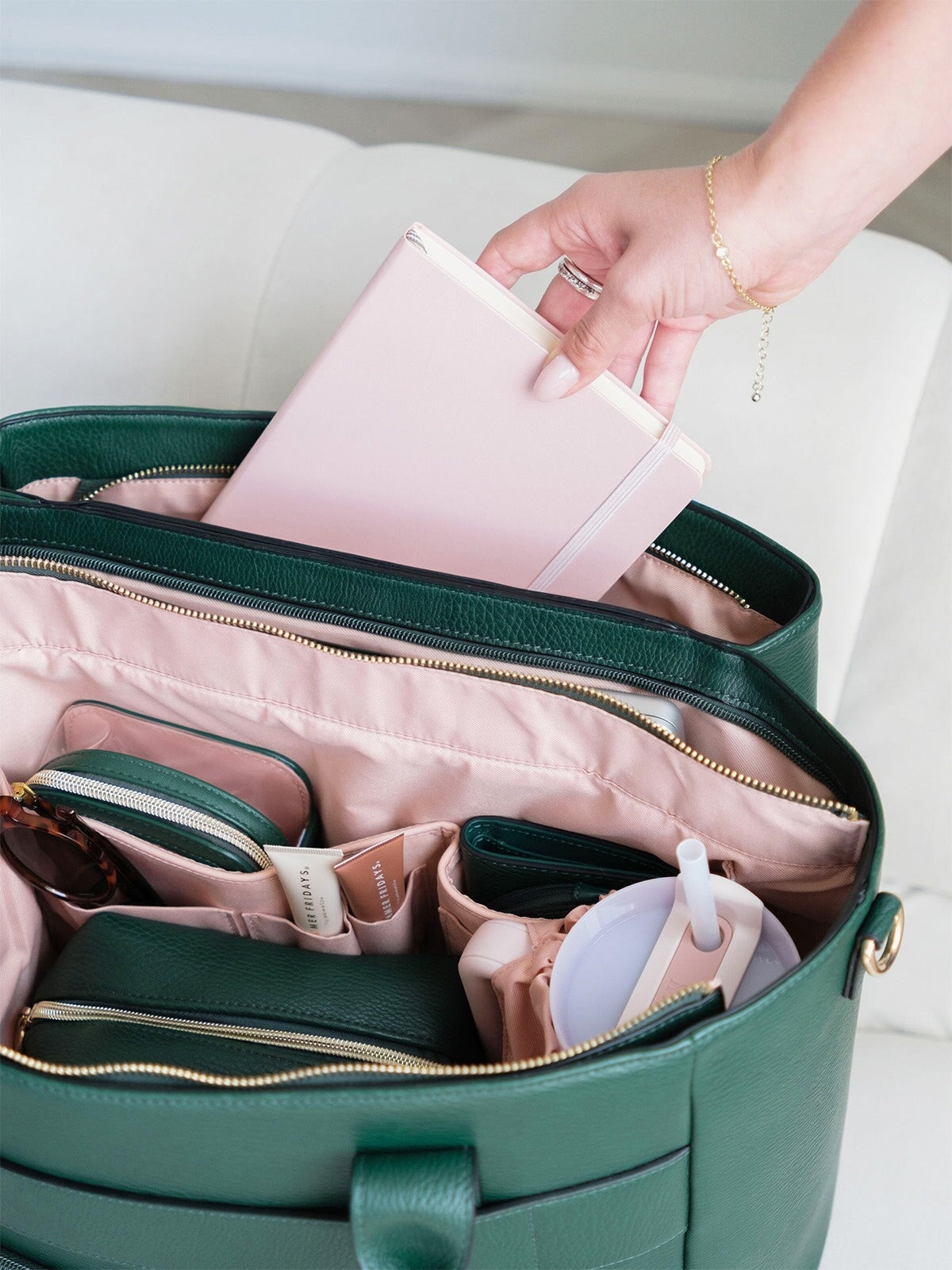 Double Duty Tote Heritage Green