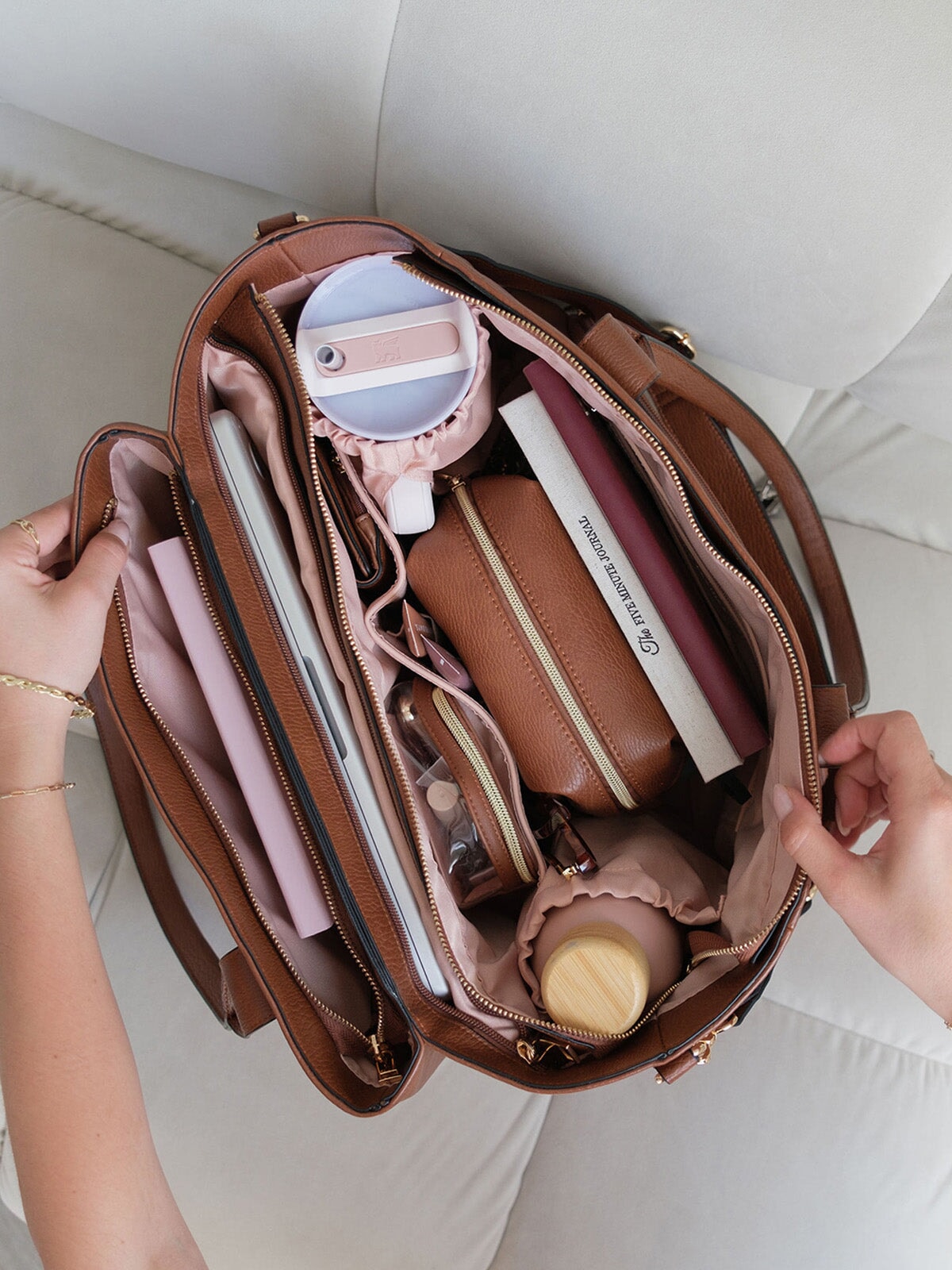 Double Duty Tote Chestnut