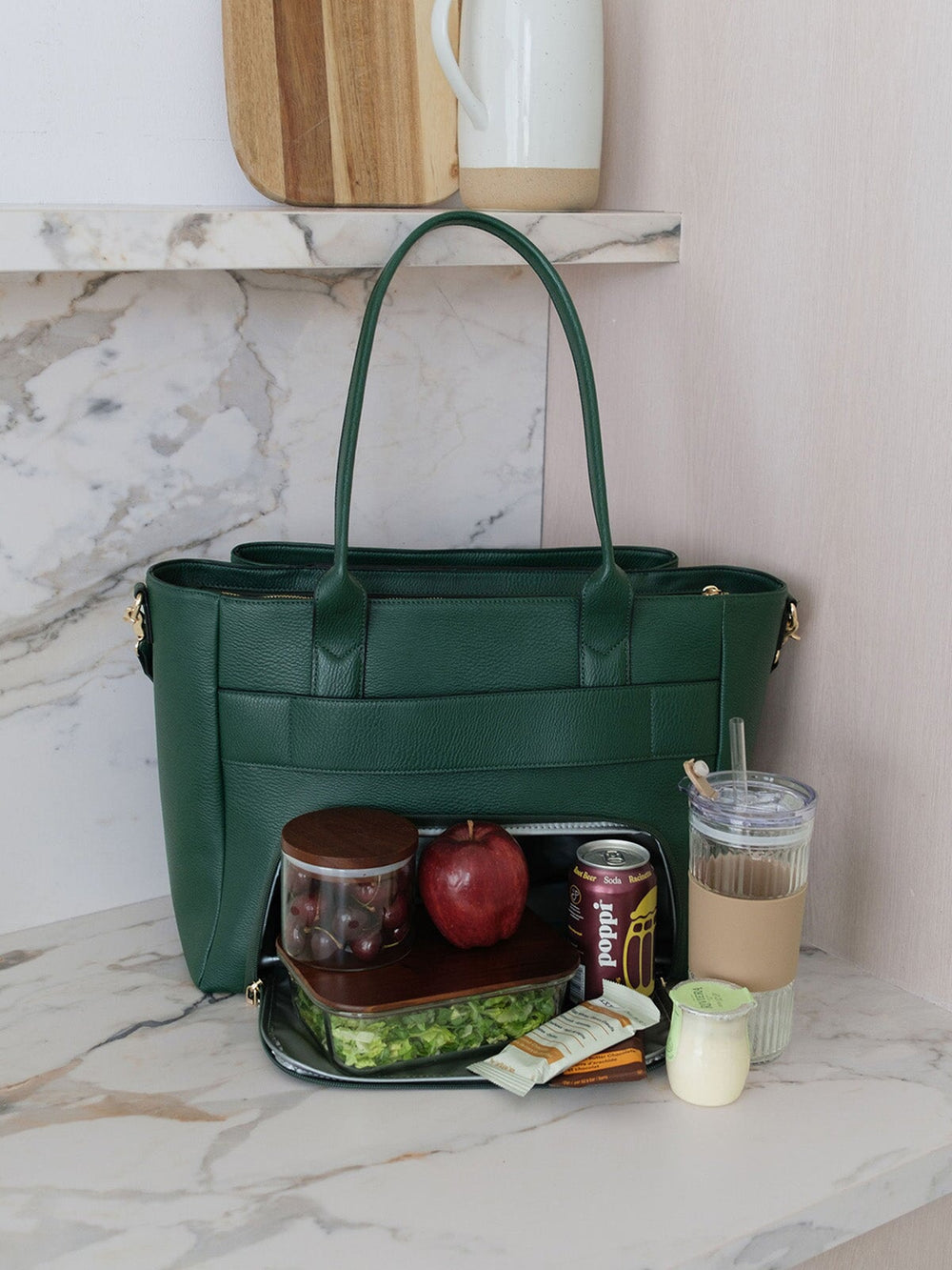 Double Duty Tote Heritage Green