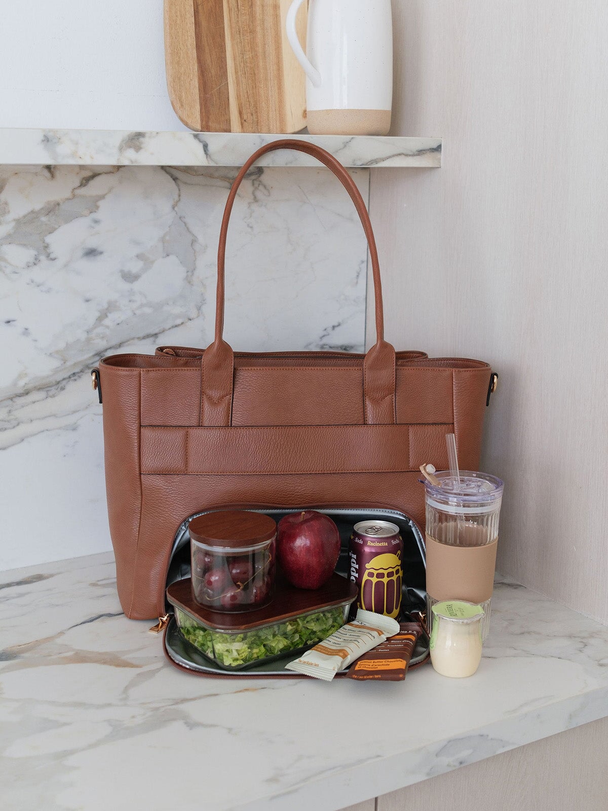 Double Duty Tote Chestnut