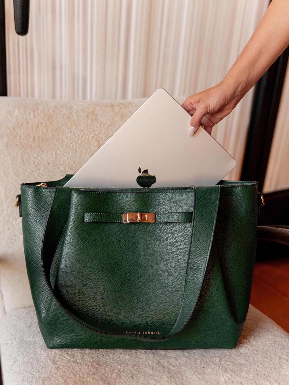 Poppy Tote Heritage Green