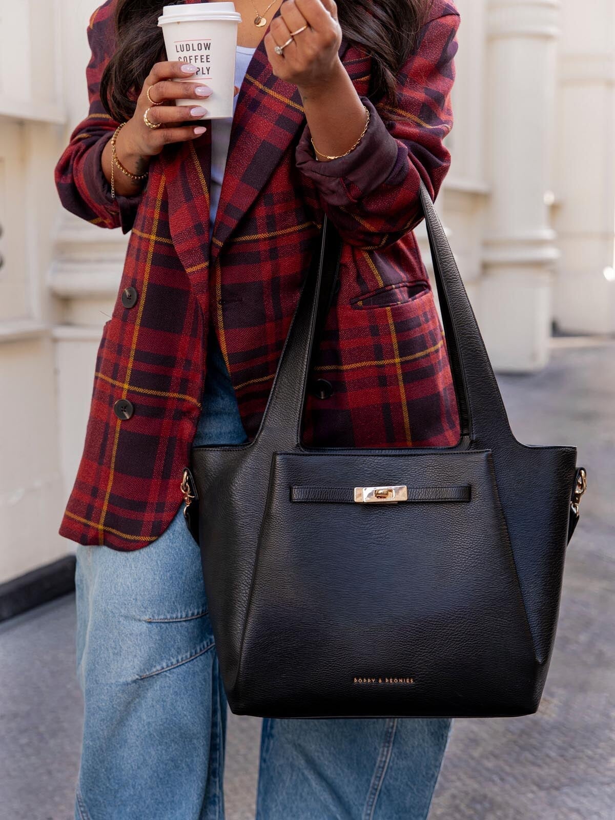 Poppy Tote Black