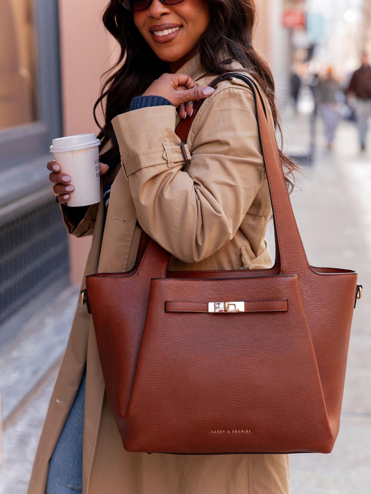 Poppy Tote Chestnut