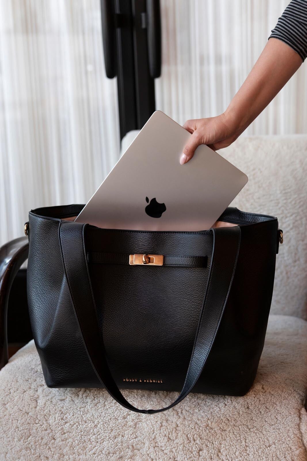 Poppy Tote Black